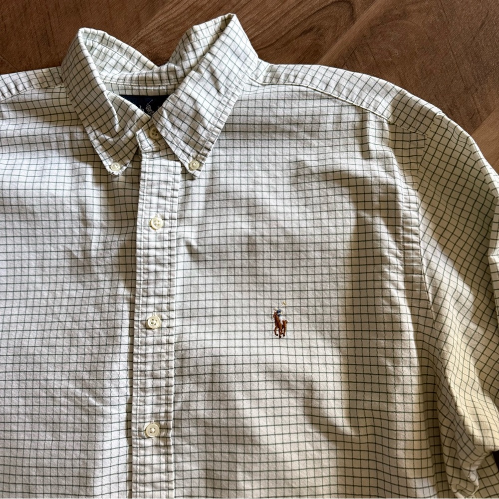 Cropped Ralph Lauren Button-Up